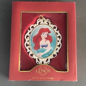 Lenox Ariel Ornament - Red and Blue